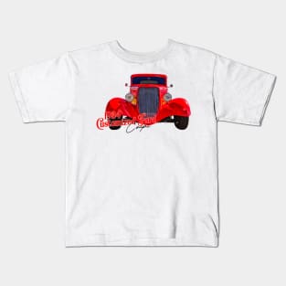 1934 Customized Ford Coupe Kids T-Shirt